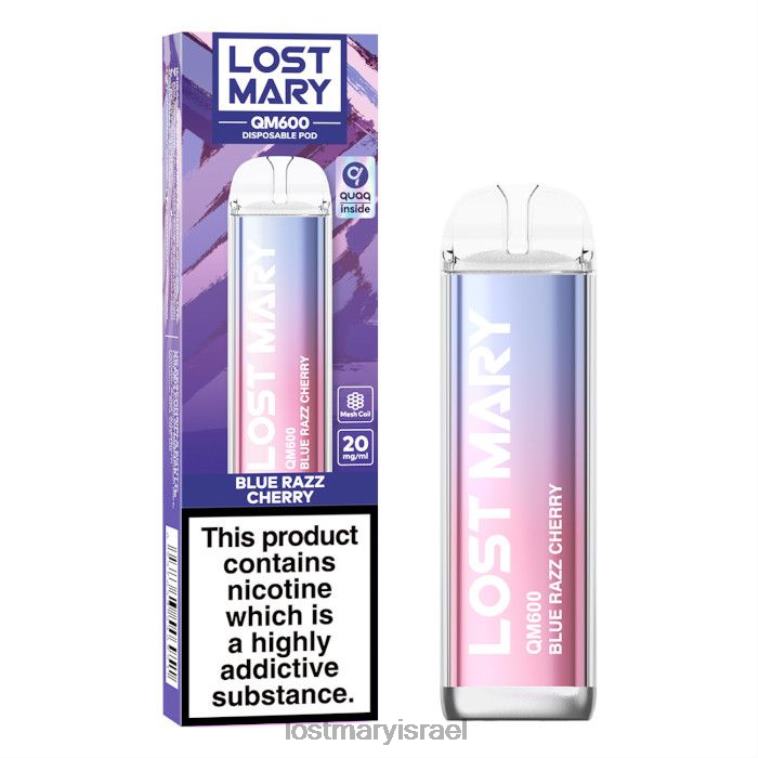 אבוד חד פעמי של מרי qm600 8RF26156 דובדבן כחול ראז | LOST MARY Online