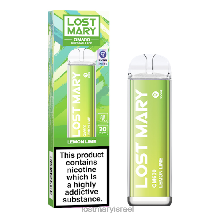 אבוד חד פעמי של מרי qm600 8RF26168 לימון ליים | LOST MARY Sale